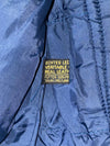 Hein Gericke Navy & White Leather Racing Jacket (S)