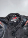 Alpinestars Black Textile/Leather Racing Jacket Padded (L)