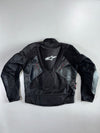 Alpinestars Black Textile/Leather Racing Jacket Padded (L)
