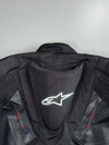 Alpinestars Black Textile/Leather Racing Jacket Padded (L)