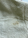 Kappa Italia Sports Wear Cream & Pink Sherpa Fleece Jacket (S)