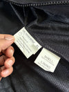 Black/Grey Textile Motorcycle Jacket Padded (XL)