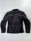 Frank Thomas Black/Blue Textile Motorcycle Jacket Padded (XS)