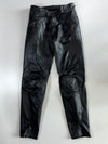 Dainese Touring Black Leather Motorcycle Pants Knee Padded (W:32|L:46)
