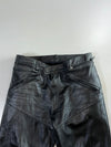 Dainese Touring Black Leather Motorcycle Pants Knee Padded (W:32|L:46)