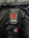 Dainese Touring Black Leather Motorcycle Pants Knee Padded (W:32|L:46)