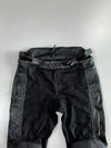 Rev’It Engineered Skin Black Textile/Leather Pants Kne Padded (W:36|L:42)