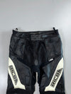 Richa Racing Black/White Leather Motorcycle Pants Big Slider (W:34|L:38)