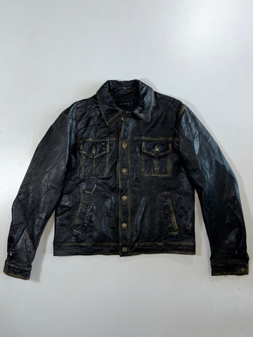 Vitulli Premium Original Leather Jacket (L)