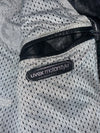 Uvex Motorstyle Purple/Black/White Leather Jacket (S)