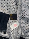 Uvex Motorstyle Purple/Black/White Leather Jacket (S)