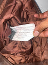 Simard & Voyer Brown Leather Belted Jacket Women’s(S)