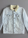 Levi’s Premium Sherpa Lined Denim Trucker Jacket (L)