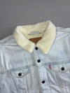 Levi’s Premium Sherpa Lined Denim Trucker Jacket (L)