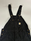 Carhartt Black Duck Canvas Bib Overalls (W:41|L:44)