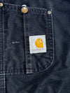 Carhartt Black Duck Canvas Bib Overalls (W:41|L:44)