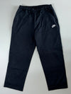 Nike Black Swoosh Track Pants Elastic (W:32|L:37)