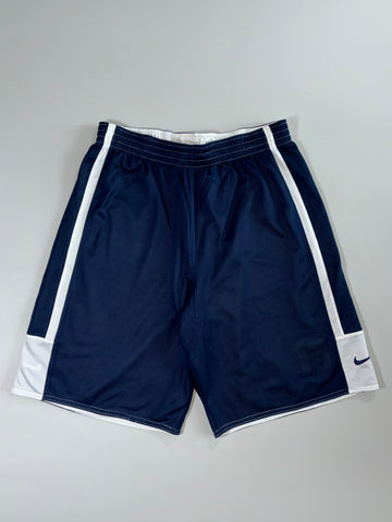 Nike Navy Mesh Basketball Shorts Elastic (W:32|L:22)