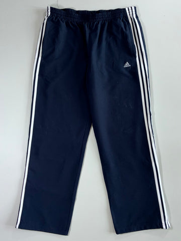 Adidas Navy 3-Stripe Track Pants Elastic (W:38|L:44)