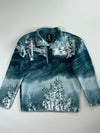 Columbia Sherpa Fleece Pullover (Snow Print) (L/XL)