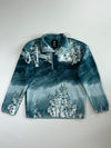 Columbia Sherpa Fleece Pullover (Snow Print) (L/XL)