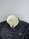 Fila White Reversible Puffer Jacket (XL)