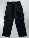Engelbert Strauss Black Cargo Workpants (W:32|L:43)