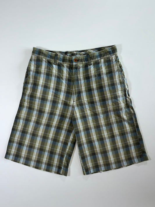 Nautica Plaid Relaxed Fit Shorts (W:32|L:22)
