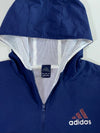 Adidas Navy Colorblock Windbreaker (L)