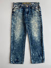 Big Train Acid Wash Denim Jeans (W:38) (L:42)