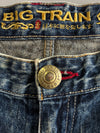 Big Train Acid Wash Denim Jeans (W:38) (L:42)