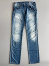 Vintage Levi’s 511 Light Wash Straight Leg Jeans (W:33) (L:45)