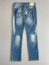 Vintage Levi’s 511 Light Wash Straight Leg Jeans (W:33) (L:45)