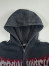 House Brand “Brain Wash” Rhinestone Hoodie (XL)