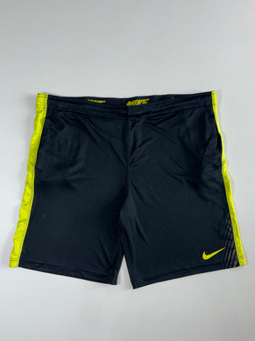 Nike Dri-Fit Black Neon Compression Shorts (W:42|L:20)