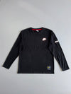 Nike Just Do It Black Long Sleeve Tee (M)