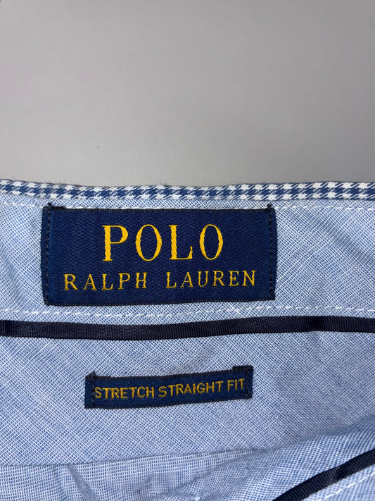 Polo Ralph Lauren Blue Gingham Check Shorts (W:31) (L:17.5)