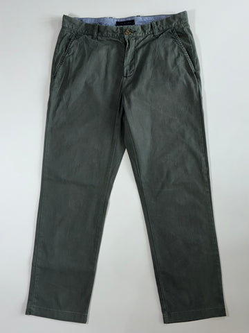 Tommy Hilfiger Olive Green Chinos (W:34|L:39)