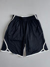 Jordan Authentic Black Mesh Basketball Shorts (W:26) (L:19.5)