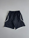 Jordan Authentic Black Mesh Basketball Shorts (W:26) (L:19.5)