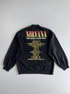 Nirvana Band Photo Graphic Mock Neck Sweatshirt (S)
