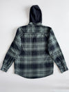 Carhartt Rugged Flex Plaid Flannel Hooded Shirt Jacket (XL/2XL)