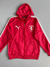Puma Scuderia Ferrari Red Zip Hoodie Track Jacket (M)