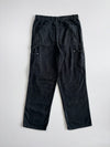 Common Need Black Double-Knee Carpenter Pants (W:30) (L:40)