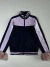NY Yankees Fur-Cuff Track Jacket  Women’s (S/M)