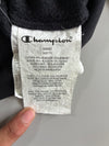 Champion Black Taped Logo Zip Hoodie (S)
