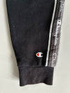 Champion Black Taped Logo Zip Hoodie (S)
