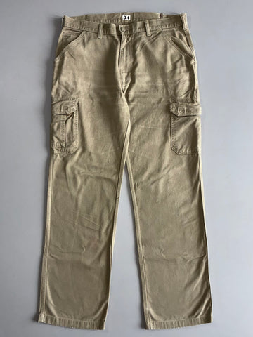 Jonsson Workwear Khaki Cargo Pants (W:36) (L:45)