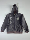 Ed Hardy Skull & Dagger Graphic Zip Hoodie (M)