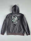Ed Hardy Skull & Dagger Graphic Zip Hoodie (M)